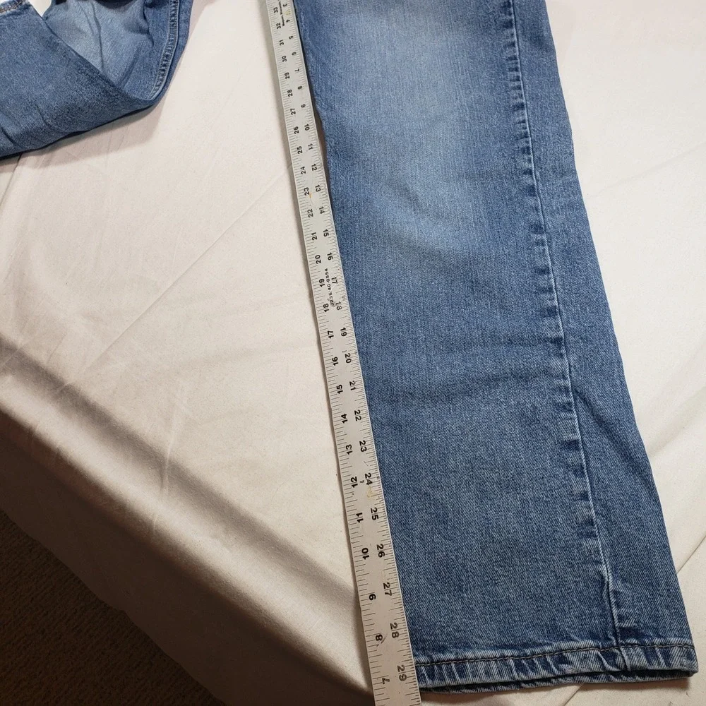 Levi's Mens 514 Straight Leg Jeans 33x32 Medium Wash Blue Denim